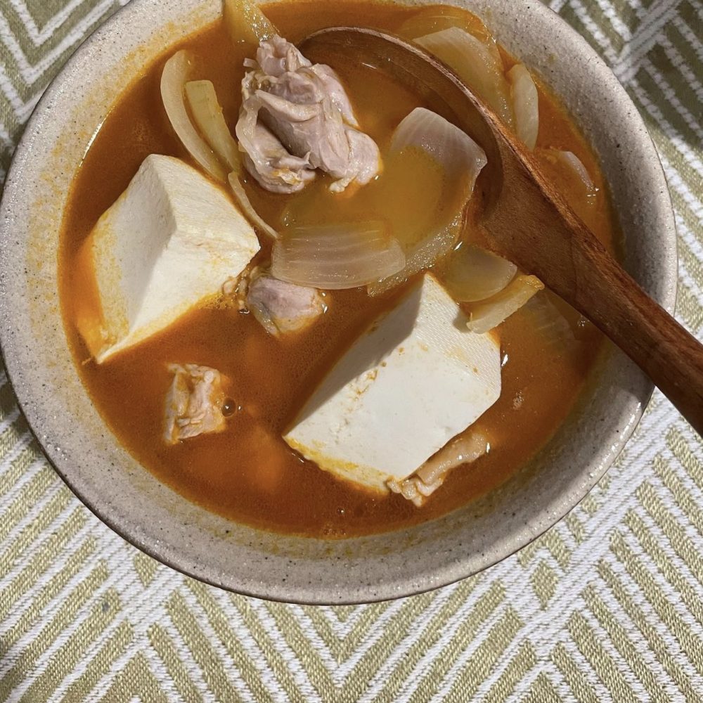 ダイエット中食事メニュー　スープ